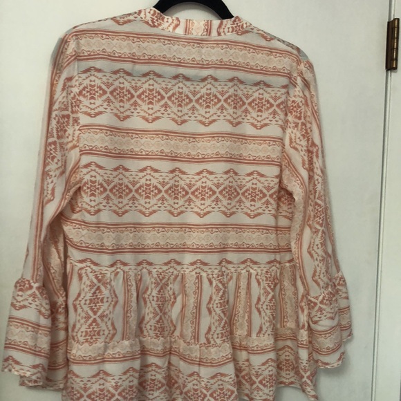 Tribal Jeans Peplum Blouse - Picture 7 of 9